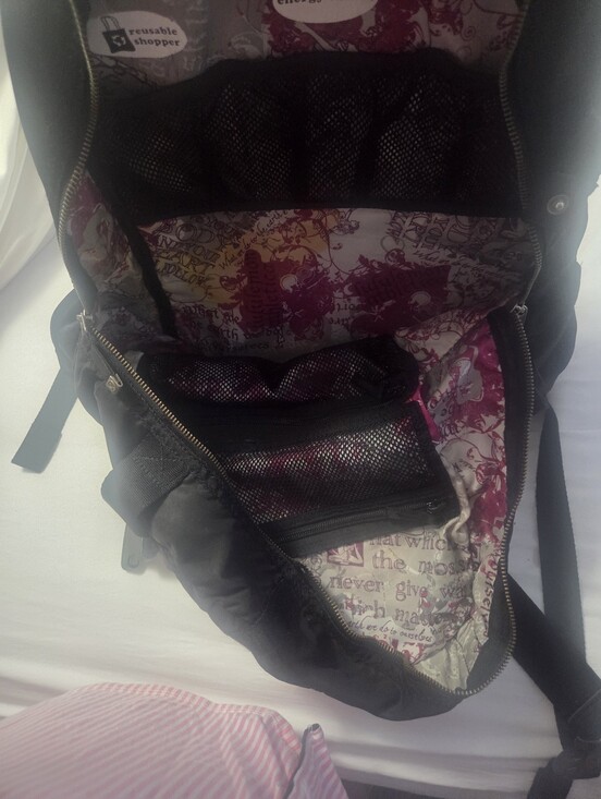 Lululemon Black Nylon Backpack main image 6